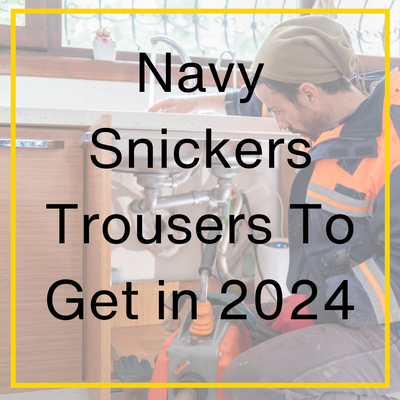 Snickers Navy Work Trousers To Get In 2024