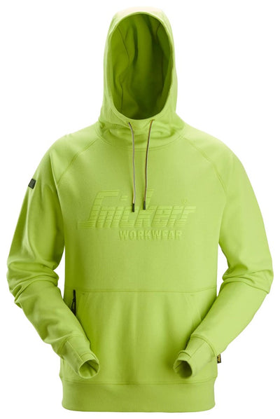 2894 Snickers Logo Hoodie Lime