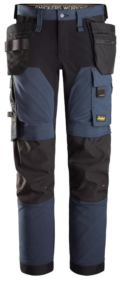 6275 AllroundWork Stretch Trousers with Holster Pockets Navy
