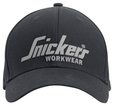 9041 Snickers Logo Cap Black