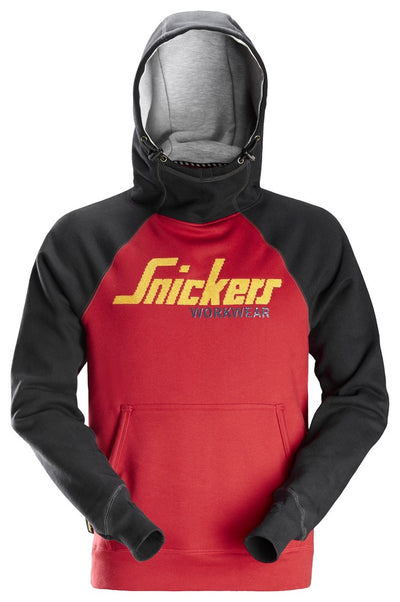 2889 Snickers Logo Hoodie Red