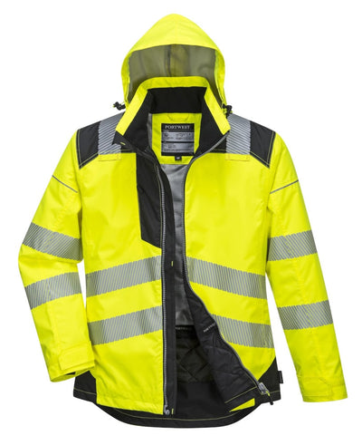 Portwest T400 PW3 Hi-Vis Winter Jacket Yellow
