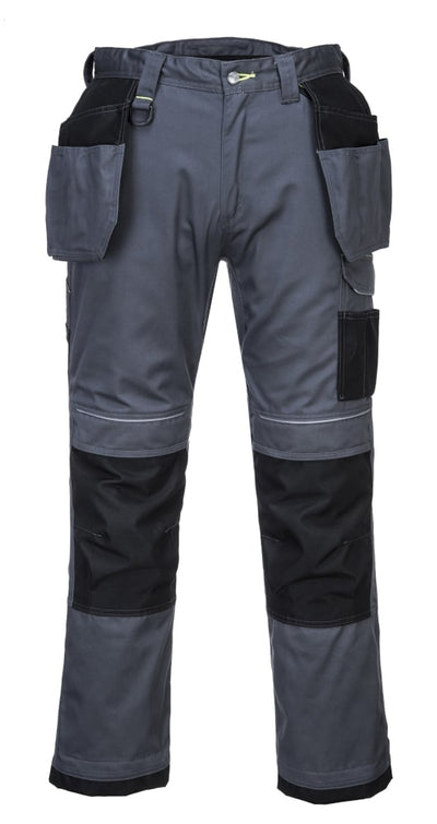 Portwest T602 PW3 Holster Work Trouser Zoom Grey