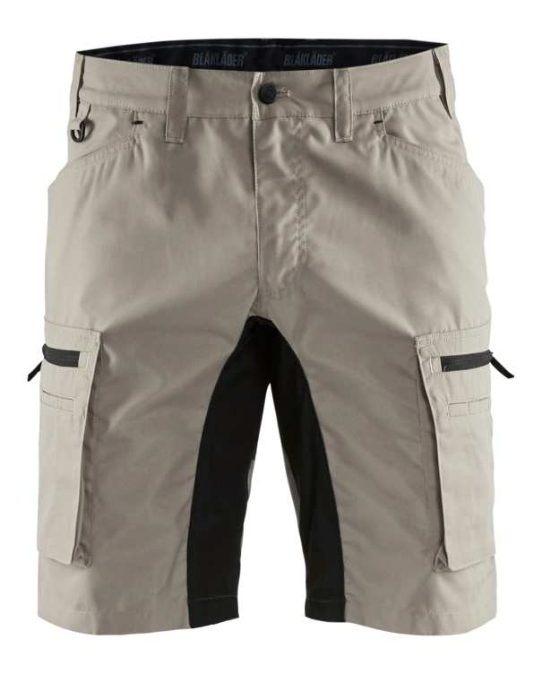 1449 Blaklader Service Shorts Stretch Stone/Black