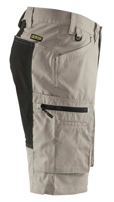 1449 Blaklader Service Shorts Stretch Stone/Black