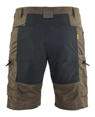 1449 Blaklader Service Shorts Stretch Dark Olive Green/Black