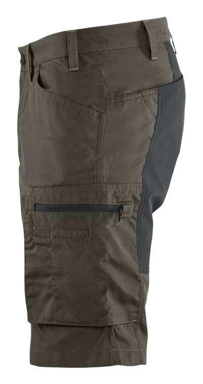 1449 Blaklader Service Shorts Stretch Dark Olive Green/Black
