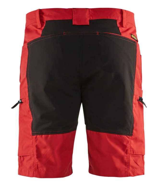 1449 Blaklader Service Shorts Stretch Red/Black