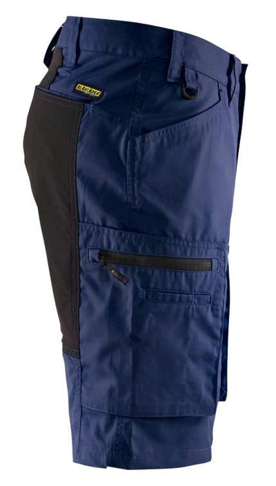1449 Blaklader Service Shorts Stretch Navy Blue/Black