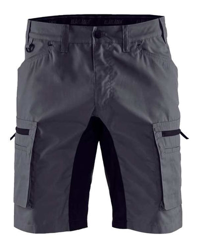 1449 Blaklader Service Shorts Stretch Mid Grey/Black