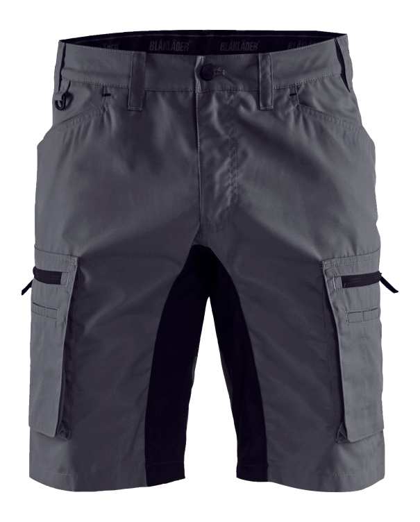 1449 Blaklader Service Shorts Stretch Mid Grey/Black