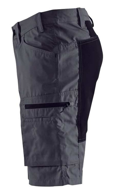 1449 Blaklader Service Shorts Stretch Mid Grey/Black