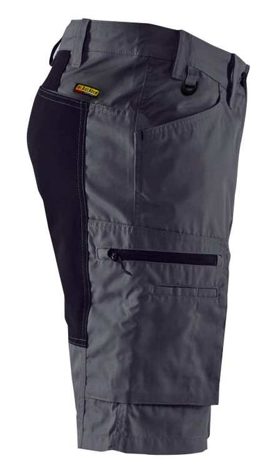 1449 Blaklader Service Shorts Stretch Mid Grey/Black