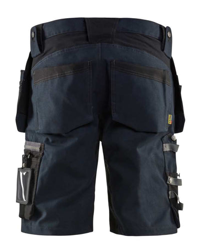 1598 Blaklader Craftsman Shorts With Stretch Navy