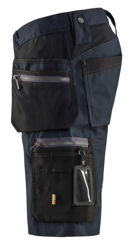 1598 Blaklader Craftsman Shorts With Stretch Navy