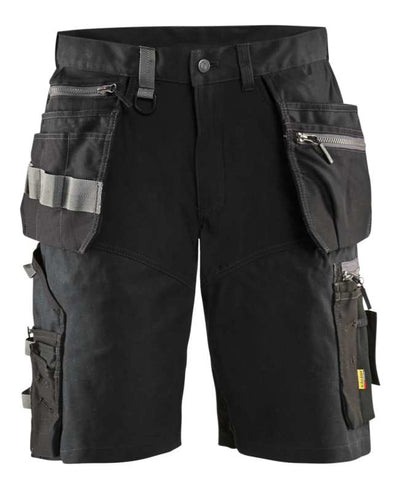 1598 Blaklader Craftsman Shorts With Stretch Black