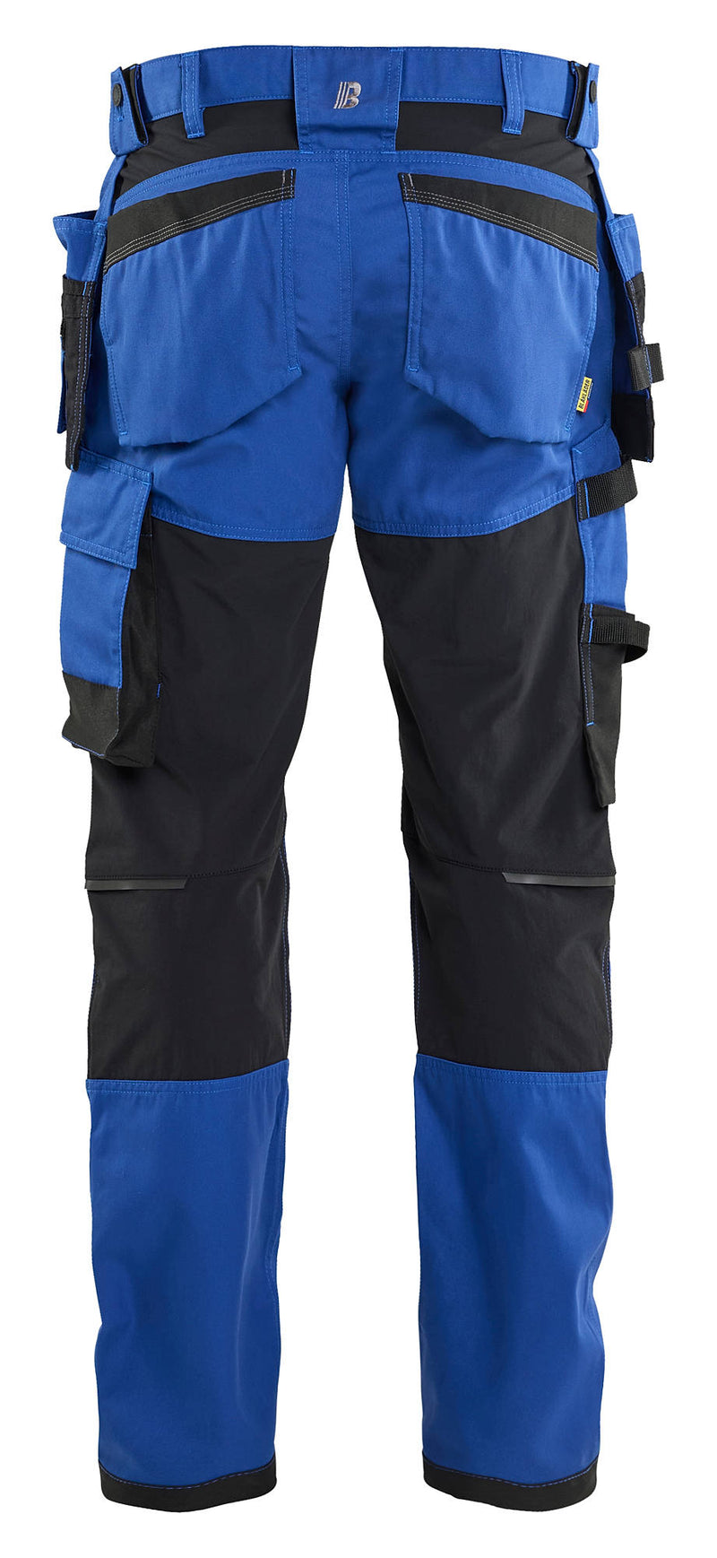 1750 Blaklader Craftsman Trousers with Stretch Cornflower Blue/Black