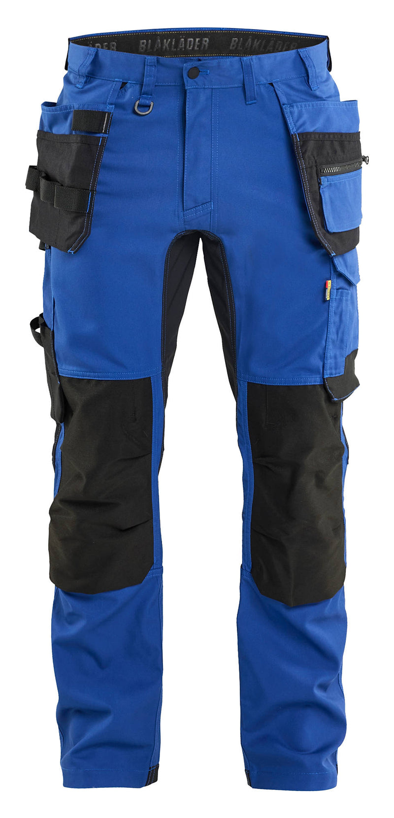 1750 Blaklader Craftsman Trousers with Stretch Cornflower Blue/Black