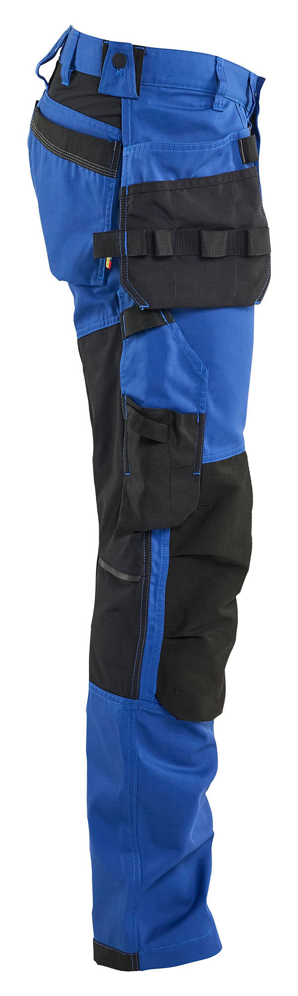 1750 Blaklader Craftsman Trousers with Stretch Cornflower Blue/Black
