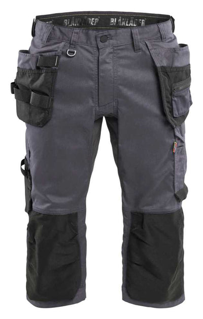 1754 Blaklader Craftsman Pirate Shorts Stretch Mid Grey