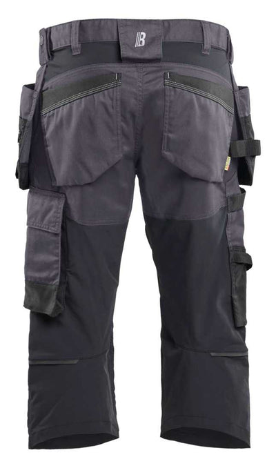 1754 Blaklader Craftsman Pirate Shorts Stretch Mid Grey