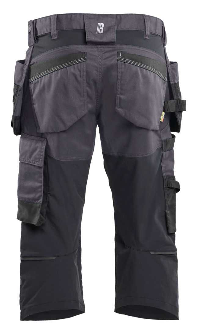 1754 Blaklader Craftsman Pirate Shorts Stretch Mid Grey