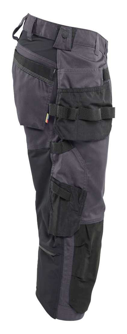 1754 Blaklader Craftsman Pirate Shorts Stretch Mid Grey