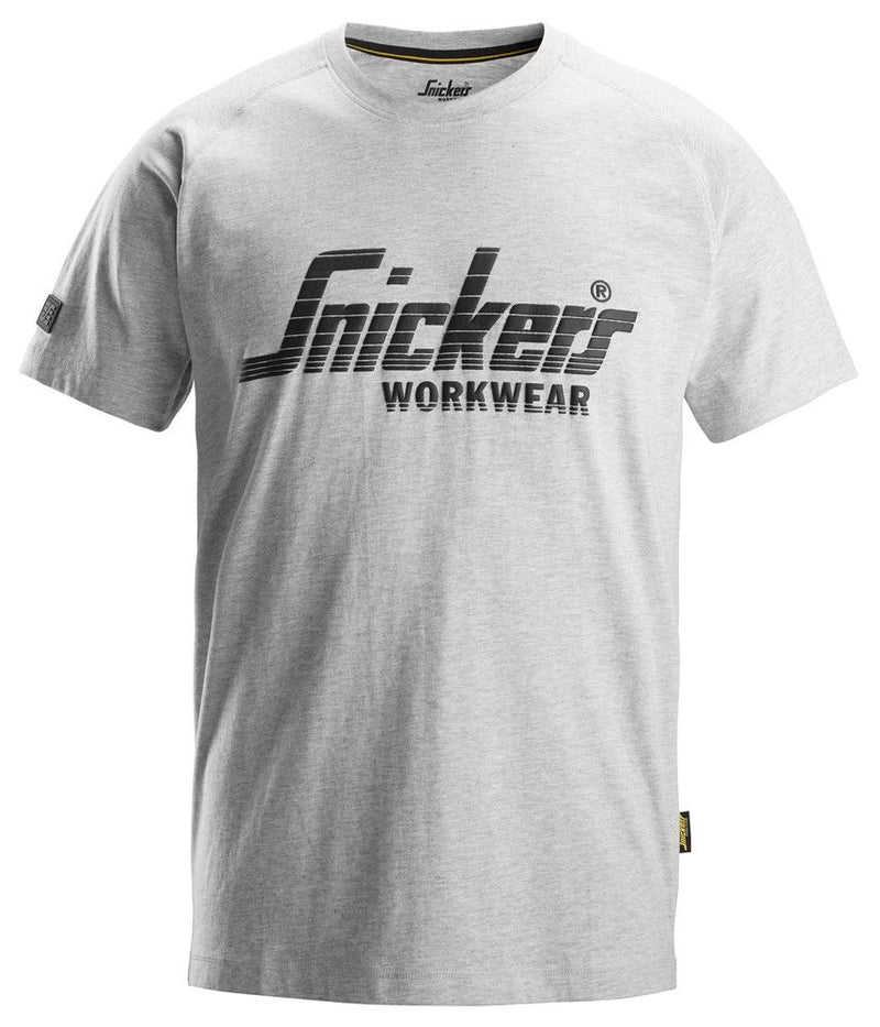 2590 Snickers Logo T-shirt Grey Melange