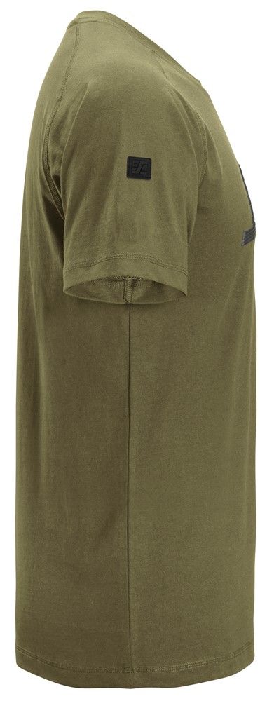 2590 Snickers Logo T-shirt Khaki Green