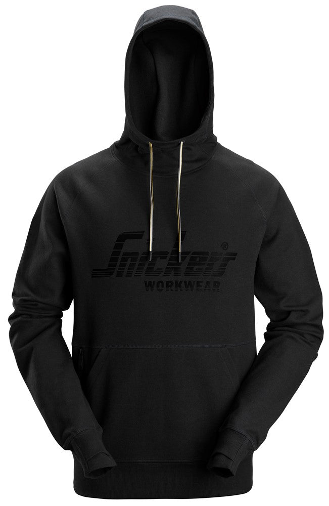 2894 Snickers Logo Hoodie Black