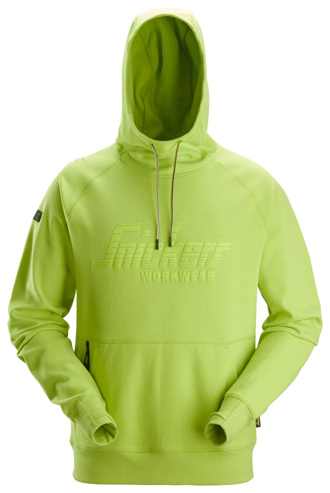 2894 Snickers Logo Hoodie Lime