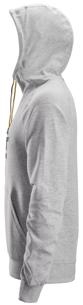 2894 Snickers Logo Hoodie Grey Melange