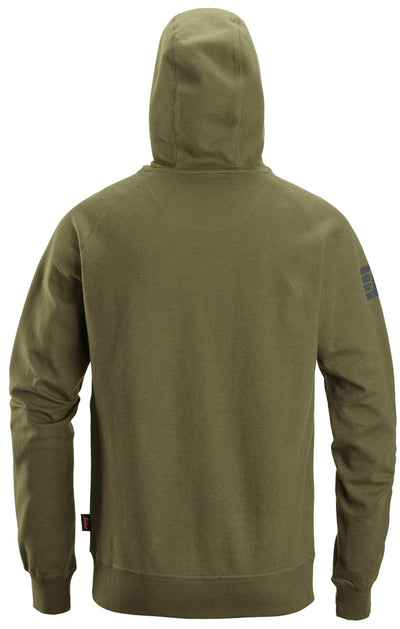 2894 Snickers Logo Hoodie Khaki Green