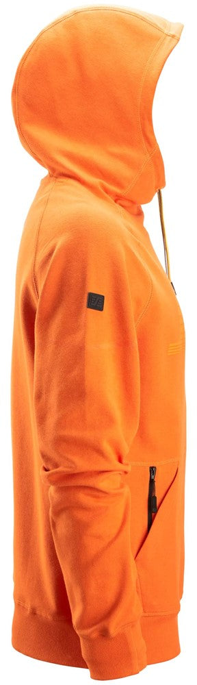 2894 Snickers Logo Hoodie Warm Orange