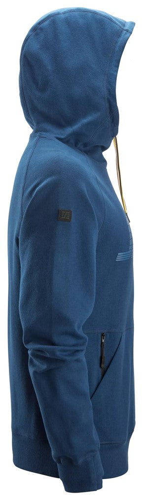 2894 Snickers Logo Hoodie Deep Blue