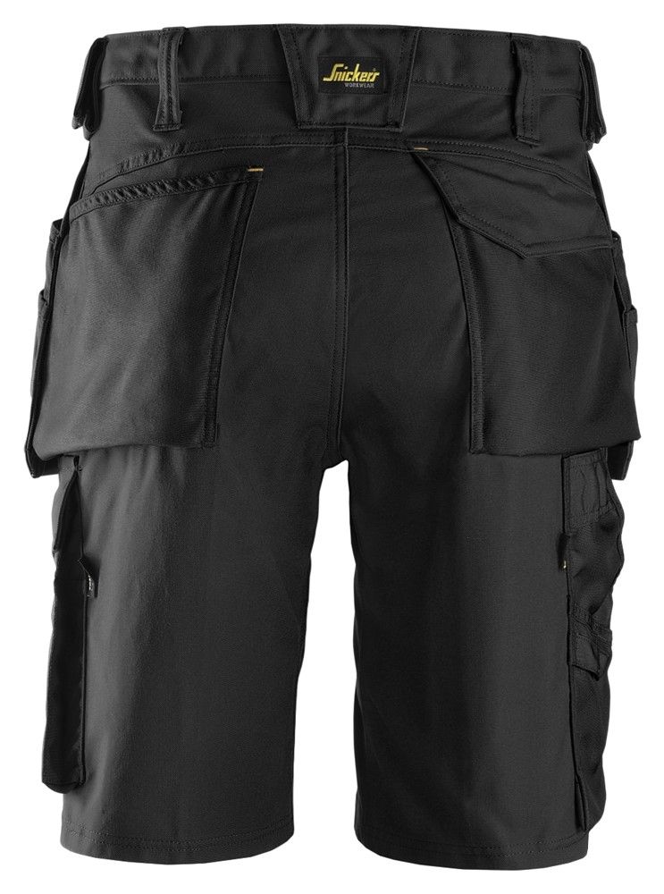 3014 Craftsmen Shorts with Holster Pockets Canvas+ Black