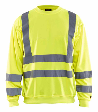 3341 Blaklader Hi-Vis Sweatshirt Hi-Vis Yellow