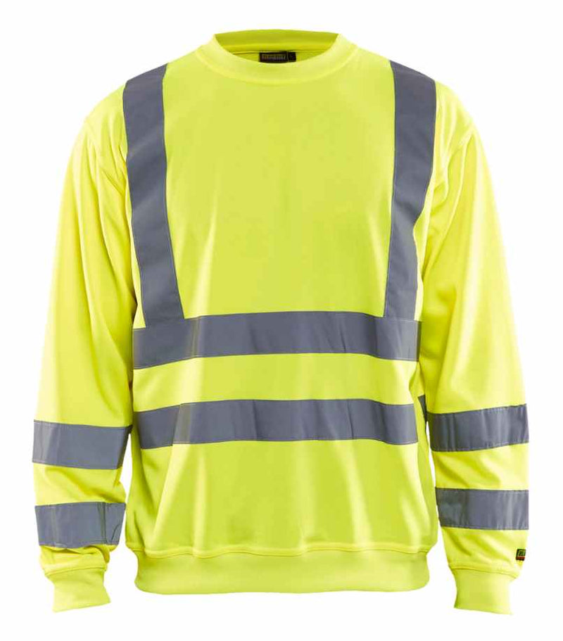 3341 Blaklader Hi-Vis Sweatshirt Hi-Vis Yellow