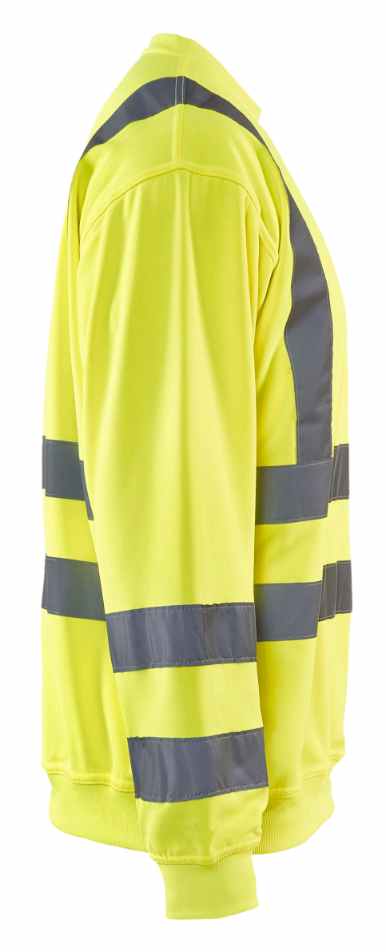 3341 Blaklader Hi-Vis Sweatshirt Hi-Vis Yellow