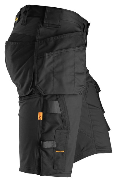 6141 Snickers AllroundWork, Stretch Shorts Holster Pockets Black