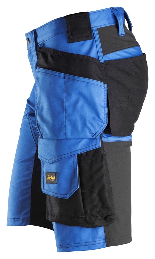 6141 Snickers AllroundWork, Stretch Shorts Holster Pockets True Blue/Black