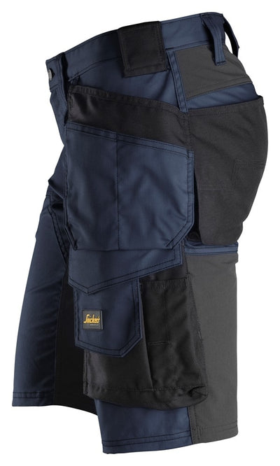 6141 Snickers AllroundWork, Stretch Shorts Holster Pockets Navy/Black