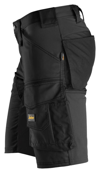 6143 Snickers AllroundWork Stretch Shorts Black