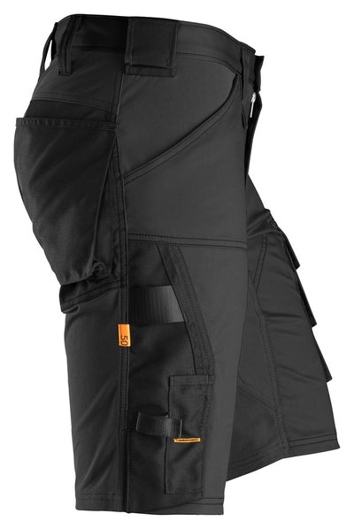 6143 Snickers AllroundWork Stretch Shorts Black