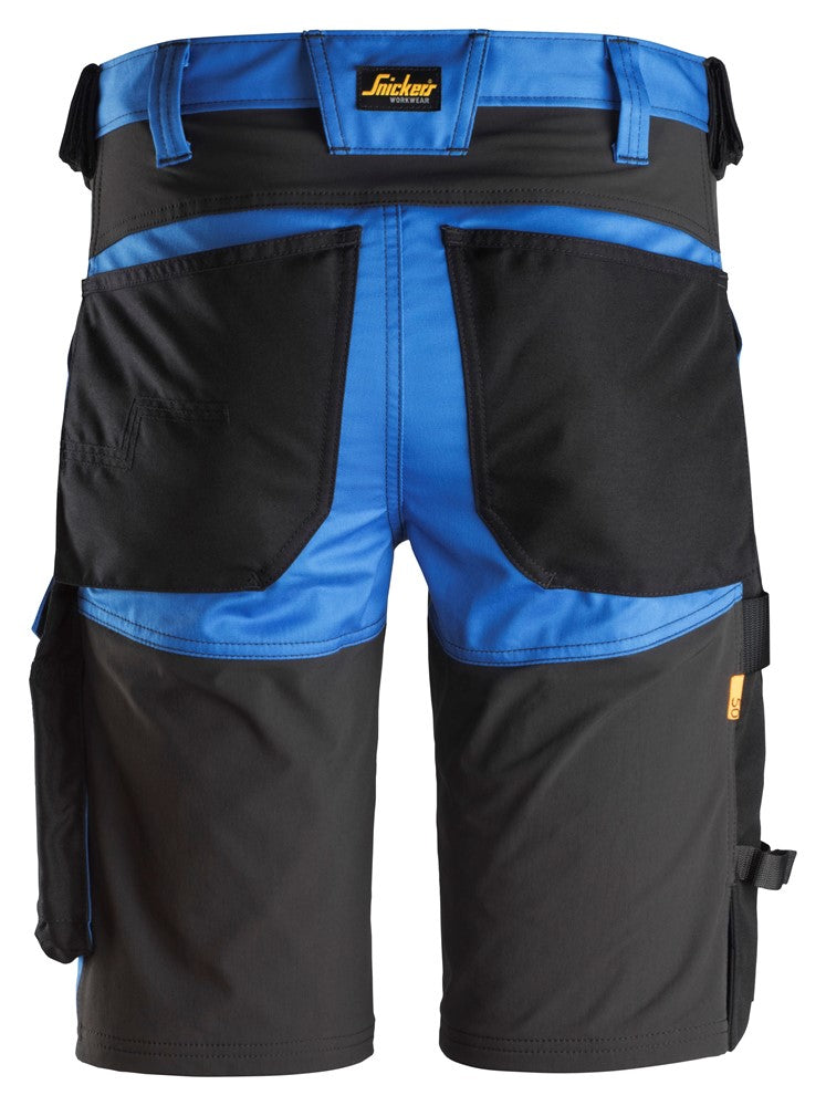 6143 Snickers AllroundWork Stretch Shorts True Blue
