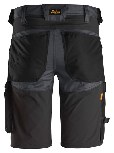 6143 Snickers AllroundWork Stretch Shorts Steel Grey