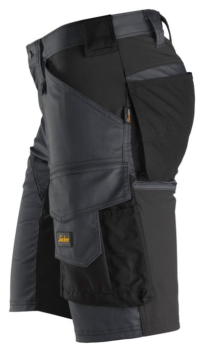 6143 Snickers AllroundWork Stretch Shorts Steel Grey