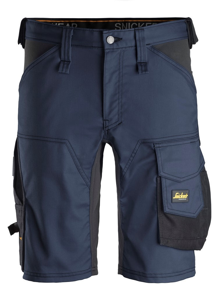 6143 Snickers AllroundWork Stretch Shorts Navy