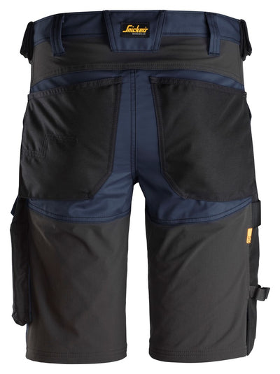 6143 Snickers AllroundWork Stretch Shorts Navy