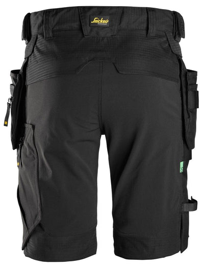 6172 FlexiWork Shorts Detachable Holster Pockets Black